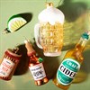 Rum and Ginger Beer Baubles - Set of 3