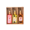 Flavoured Gin Bottle Mini Bauble - Set of 3