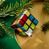 Cube Puzzle Shaped Bauble