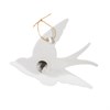 Swallow Wall Decorations White- Set of 3