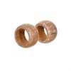 Mango Wood Napkin Rings - Set of 2