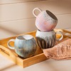 Coralie Brown & Blue Mug