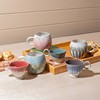 Coralie Brown & Blue Mug