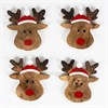 Rudolph the Reindeer Coasters - Set of 4