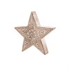 Small Hand Carved Wooden Star Decoration