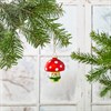 Happy Mushroom Shaped Bauble