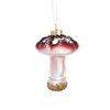 Spotted Toadstools Shaped Baubles - Assorted