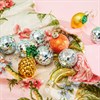 Mini Tropical Fruit Baubles - Set of 3