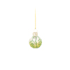 Mini Glass Vegetable Hanging Decorations - Set of 4