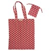 Vintage Fabric Foldable Shopping Bags - Assorted
