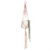 Macrame Plant Hanger White Large
