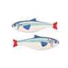 Sardine Salt & Pepper Shakers