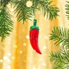Chilli Pepper Shaped Ceramic Decoration