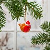 Robin Shaped Ceramic Hanging Decoration