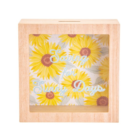 Sunflower Sunny Days Money Box