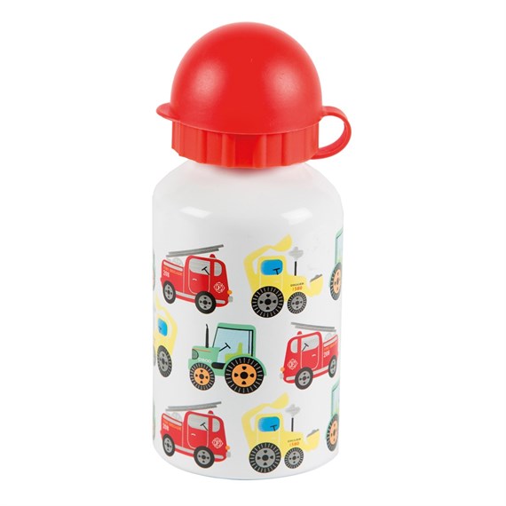 Illustrated Trucks Water Bottle
