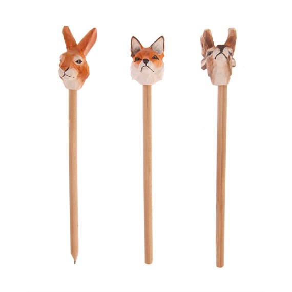 Stag Rabbit Fox Pencil Assorted