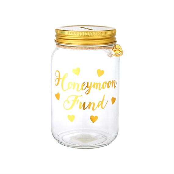 Honeymoon Fund Money Jar