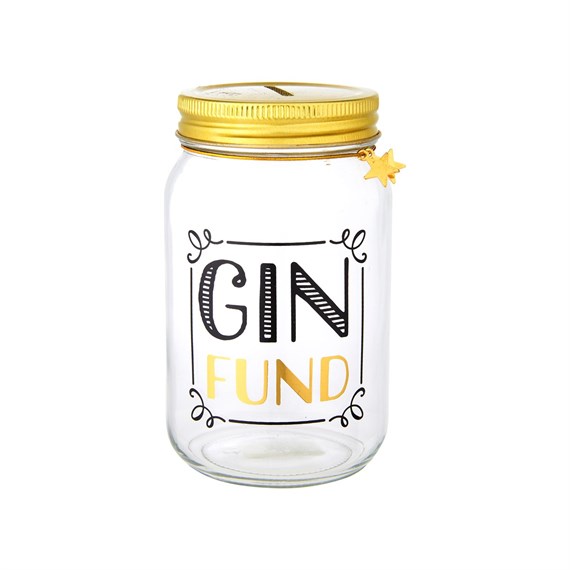 Gin Fund Money Jar