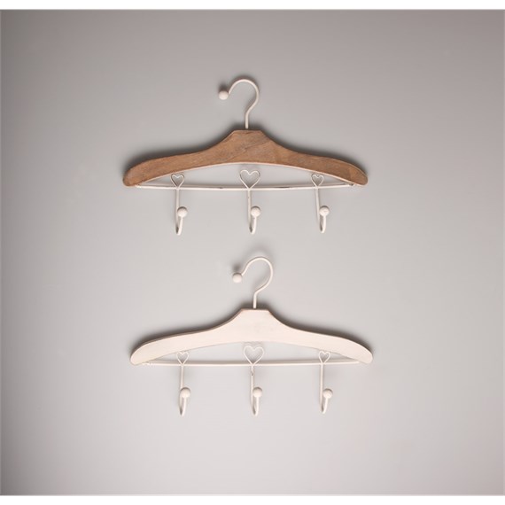 Wooden Decorative Hanger Hook Assorted