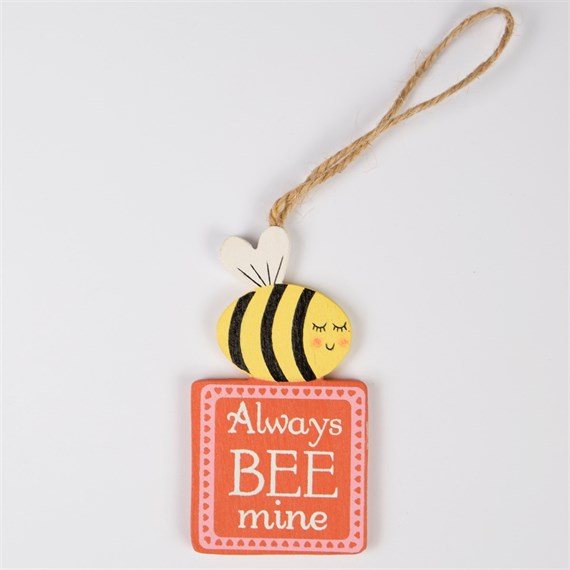 Always Bee Mine Coutry Chic Mini Plaque