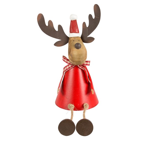 Rudi the Reindeer with Wiggly Legs Decoration