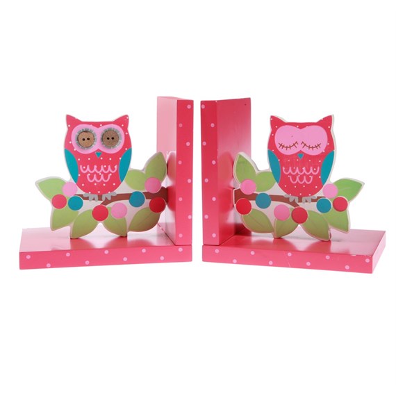 Owl & Branch Bookends
