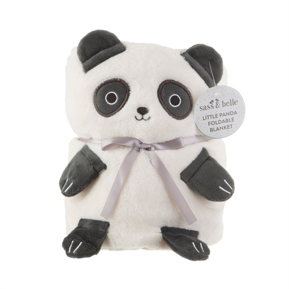 Panda Soft Fleece Baby Blanket