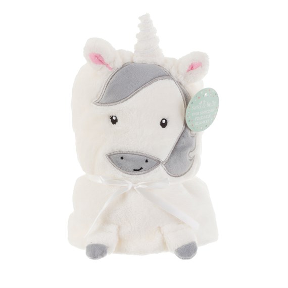 Unicorn Soft Fleece Baby Blanket