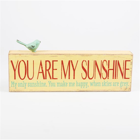 You Are My Sunshine Block