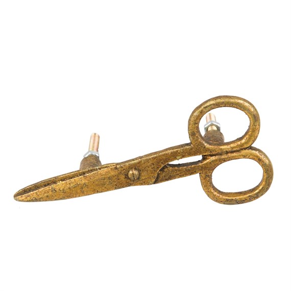 Industrial Finish Scissors Drawer Knob