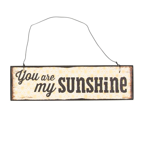 Your Are My Sunshine Modern Morocco Hanging Sign
