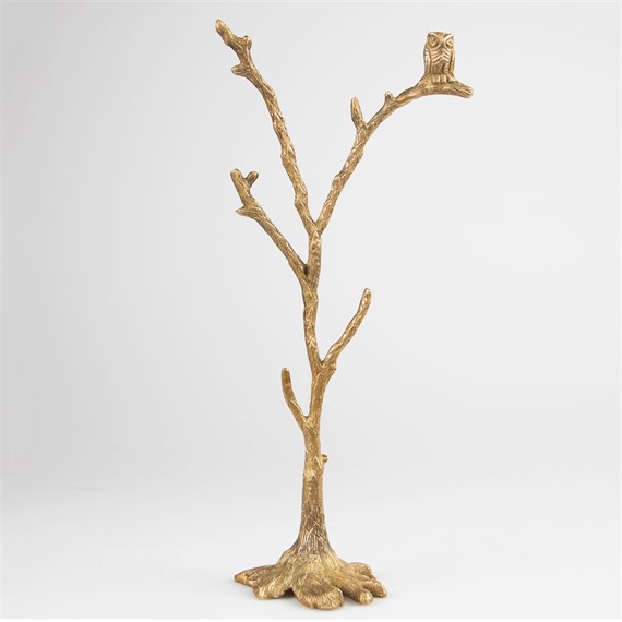 Autumn Owl Jewellery Stand Tree