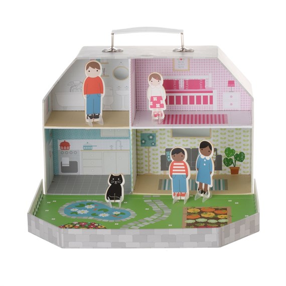 Let's Play Dolls House With Figurines Kids' Toy
