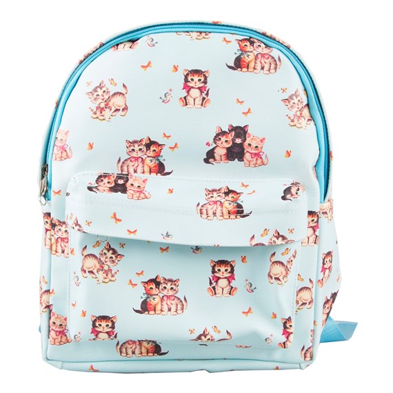 Retro Kitten Kids' Backpack