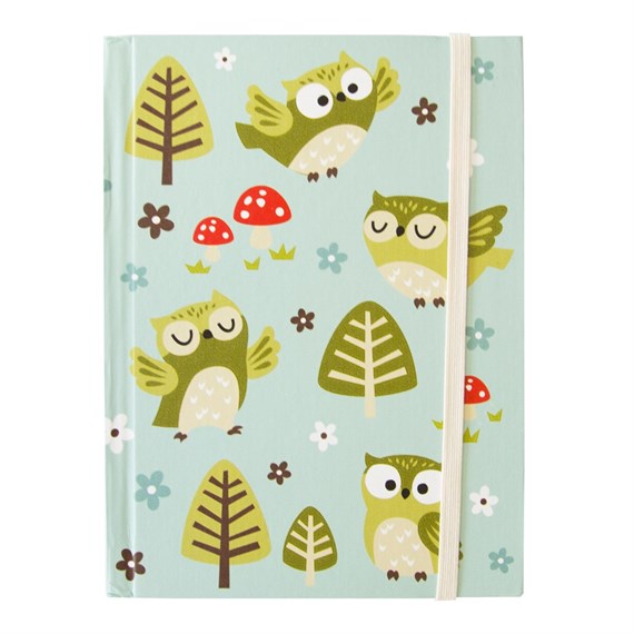 Spring Forest Owl Notebook