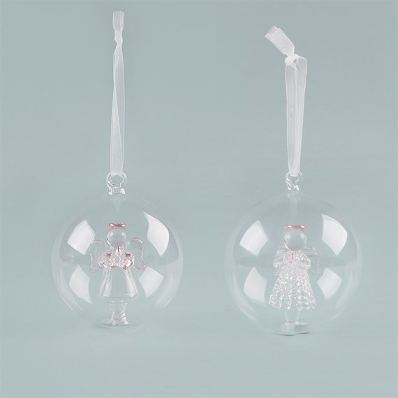 Christmas Angel Bauble Assorted