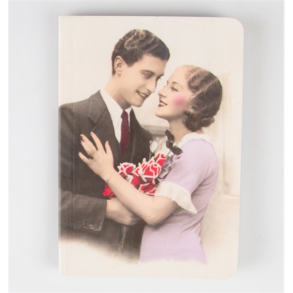 Photo 1930's Couple Pocket Notebook