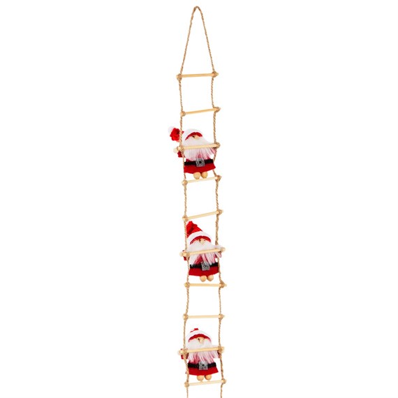 Climbing Santa Ladder Decoration