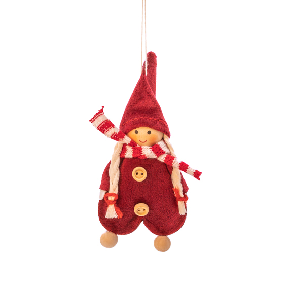 Gnome Girl Felt Decoration