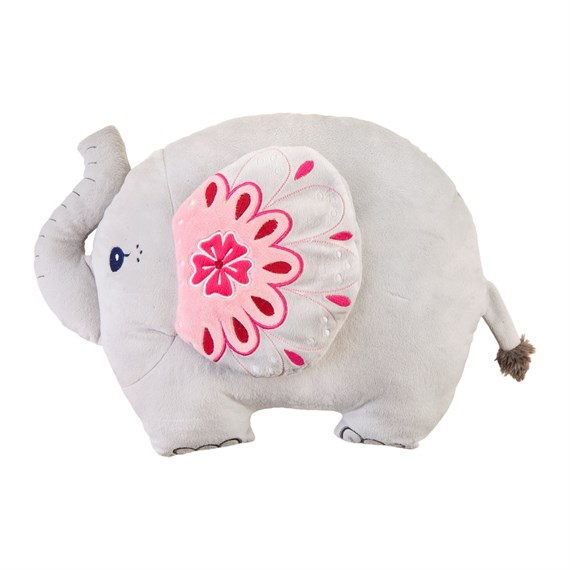 Mandala Elephant Decorative Cushion