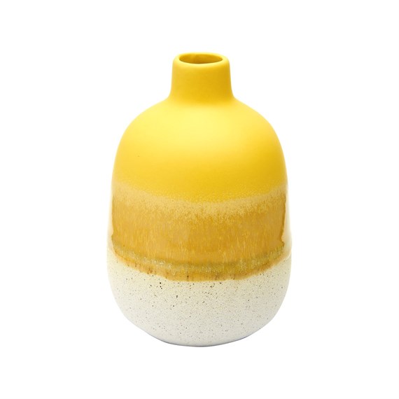 Mojave Glaze Yellow Vase