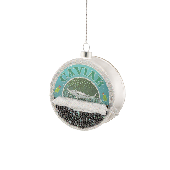 Can of Caviar Shaped Bauble
