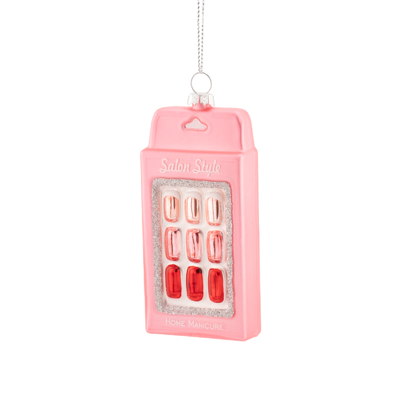 Home Manicure Shaped Bauble