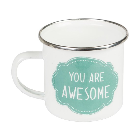 You Are Awesome Enamel Mug
