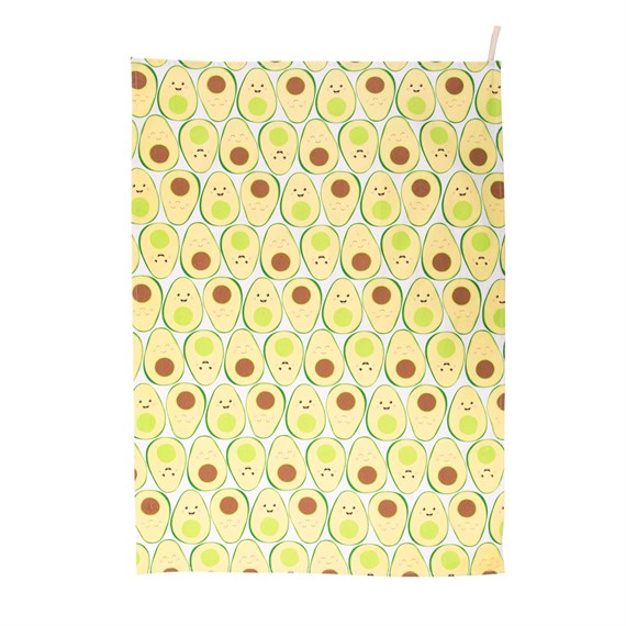 Happy Avocado Tea Towel