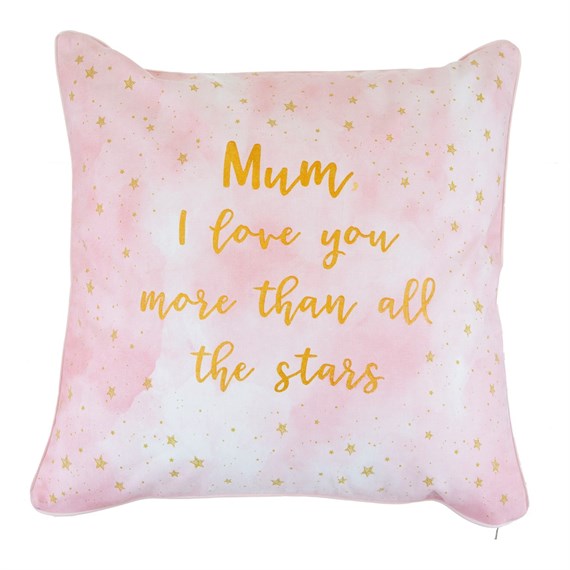 Scattered Stars Mum Love You More Cushion