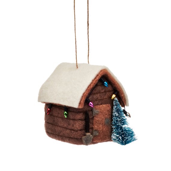 Felt Shed Hanging Decoration