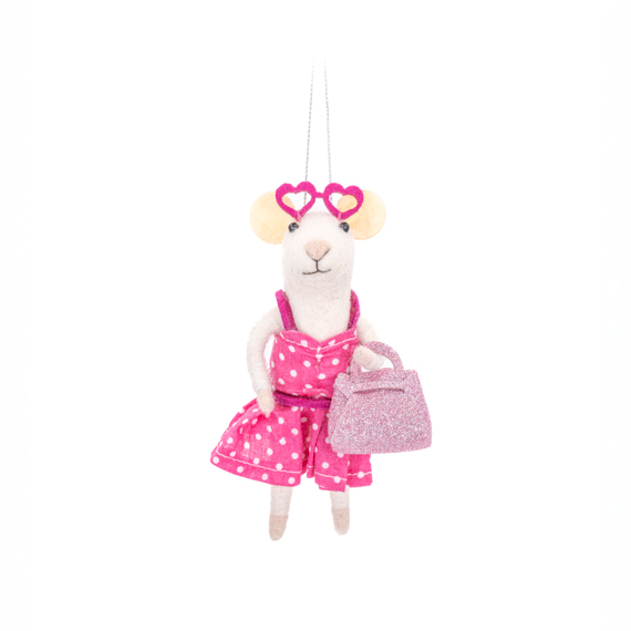 Margot Mouse Felt Decoration