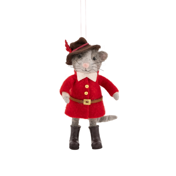 Puss in Boots Felt Decoration